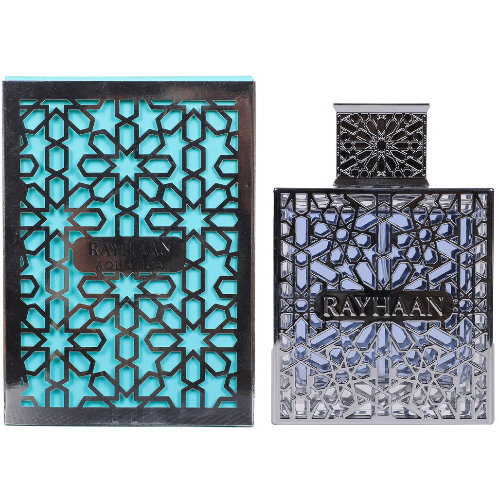 Rayhaan Aquatica Eau de Parfum for Men 3.4 Ounce