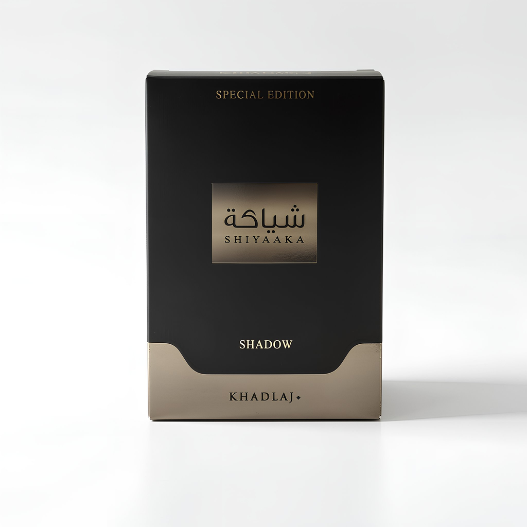 Khadlaj Shiyaaka Shadow Eau de Parfum Spray for Unisex, 3.4 Ounce
