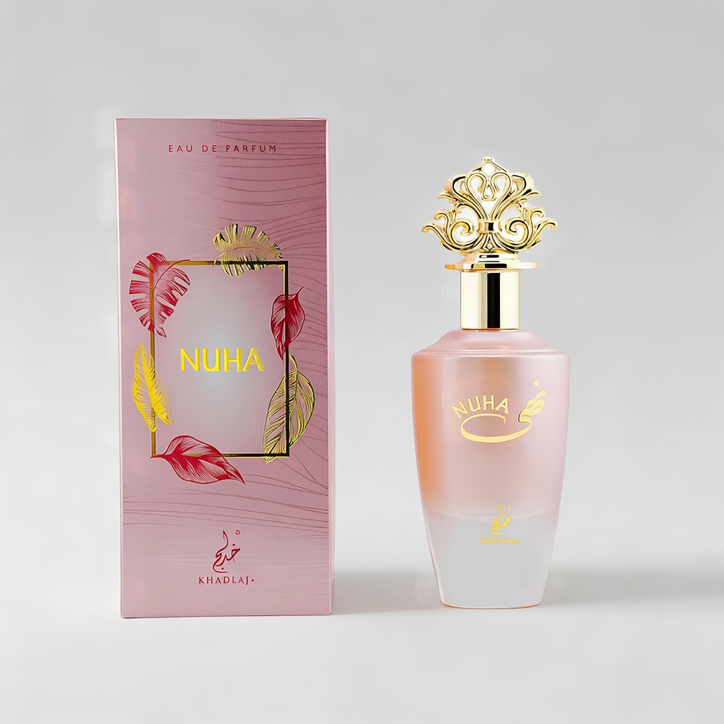 Khadlaj Nuha Eau de Perfume Spray for Women, 2.87 Ounce