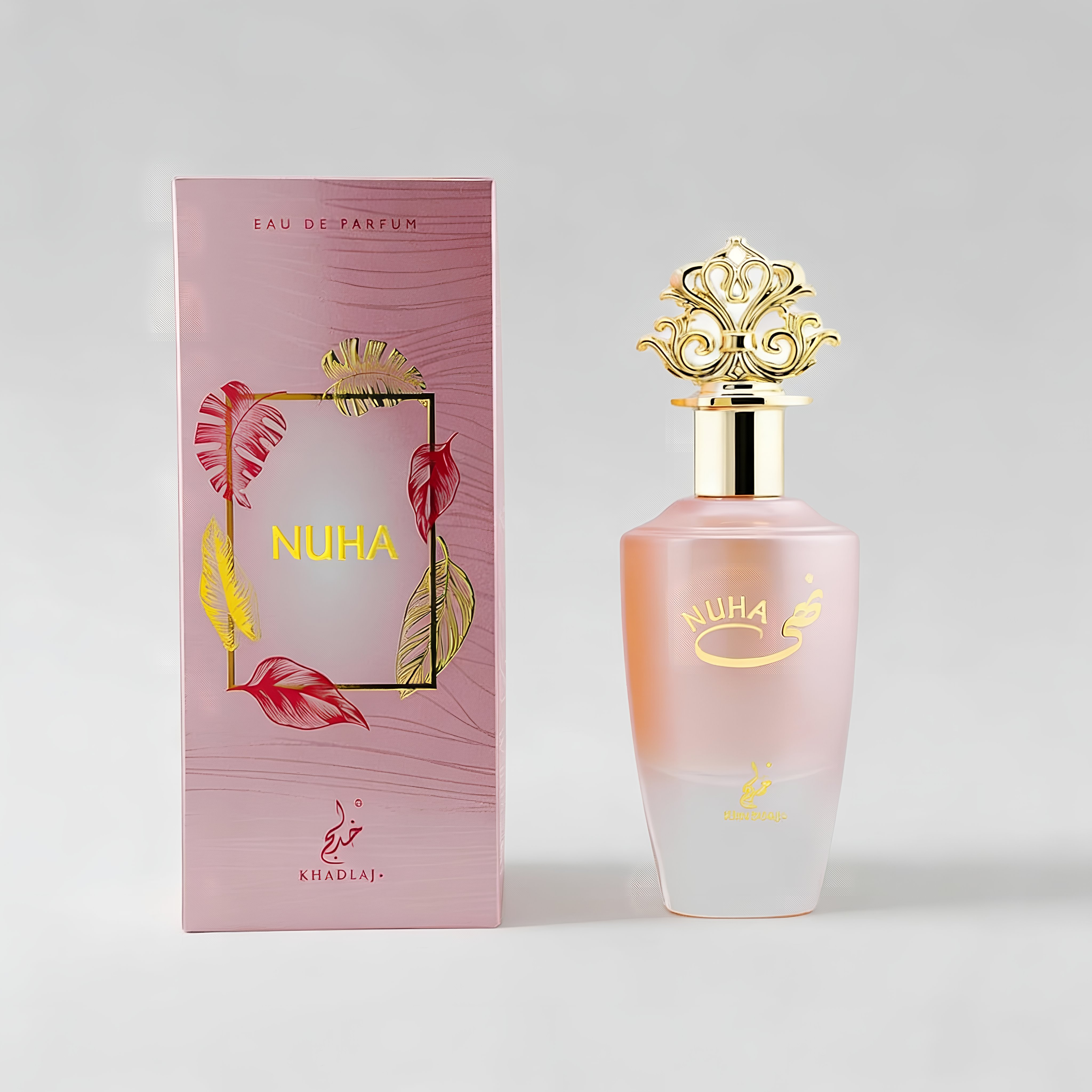 Khadlaj Nuha Eau de Perfume Spray for Women, 2.87 Ounce