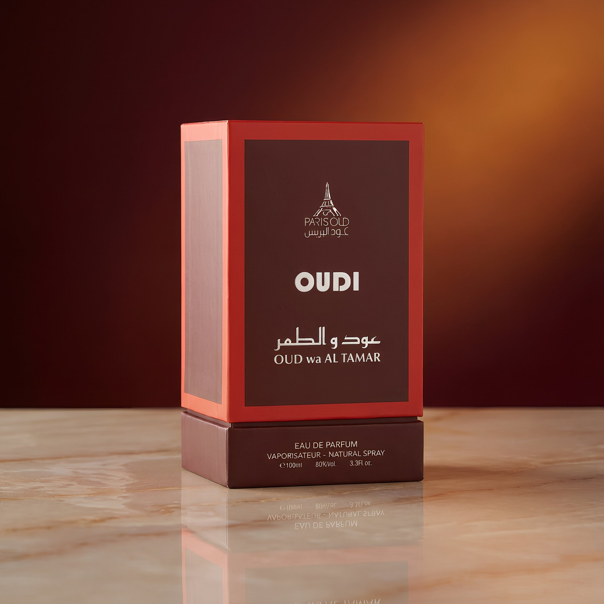Paris Oud Oudi Oud Wa Al Tamar Eau De Parfum Spray For Unisex 3.4 Ounce