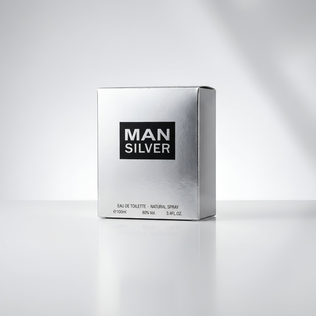 Bernard Dimitri Man Silver Eau De Parfum Spray For Men 3.4 Ounce