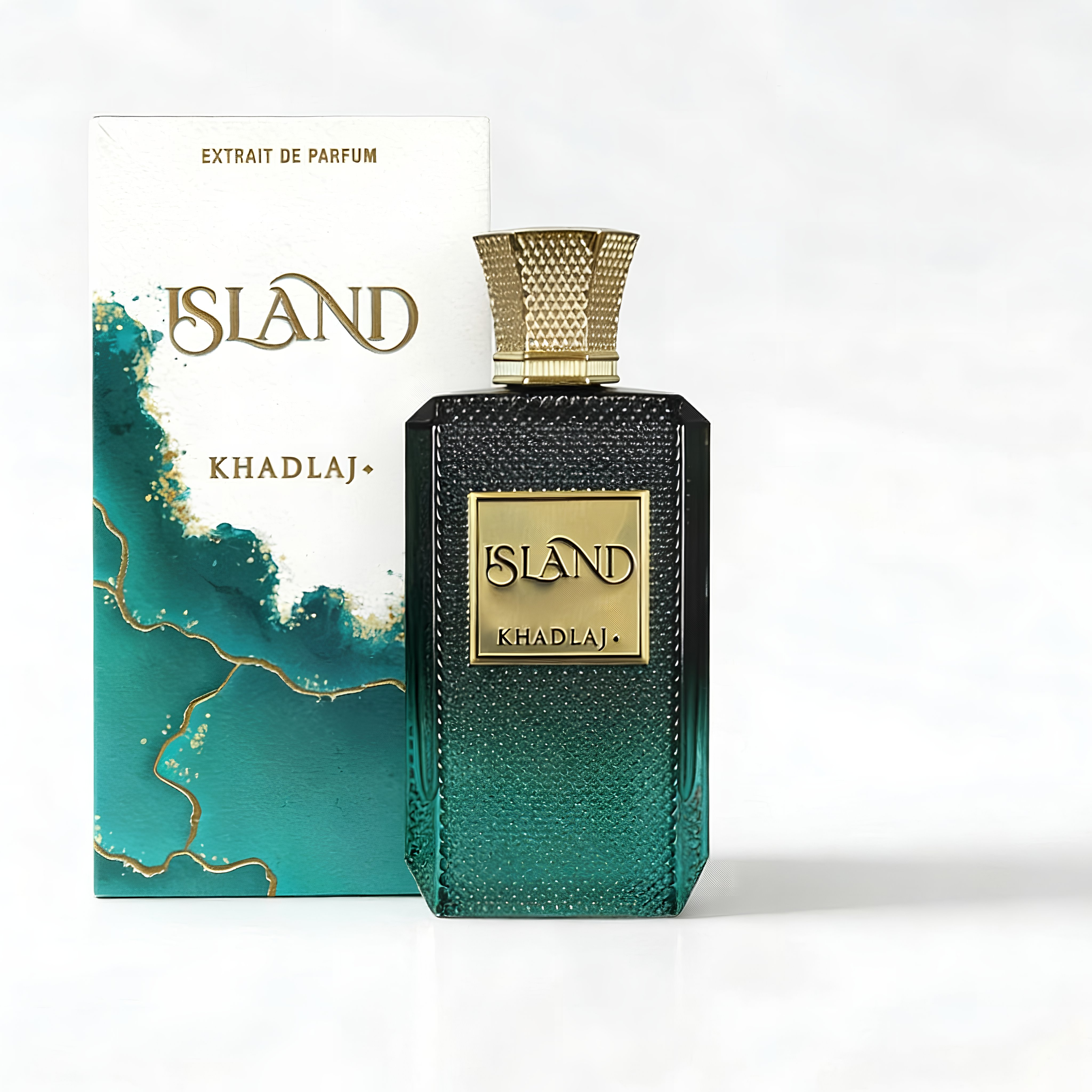 Khadlaj Island Extrait de Parfum Spray for Unisex, 3.4 Ounce