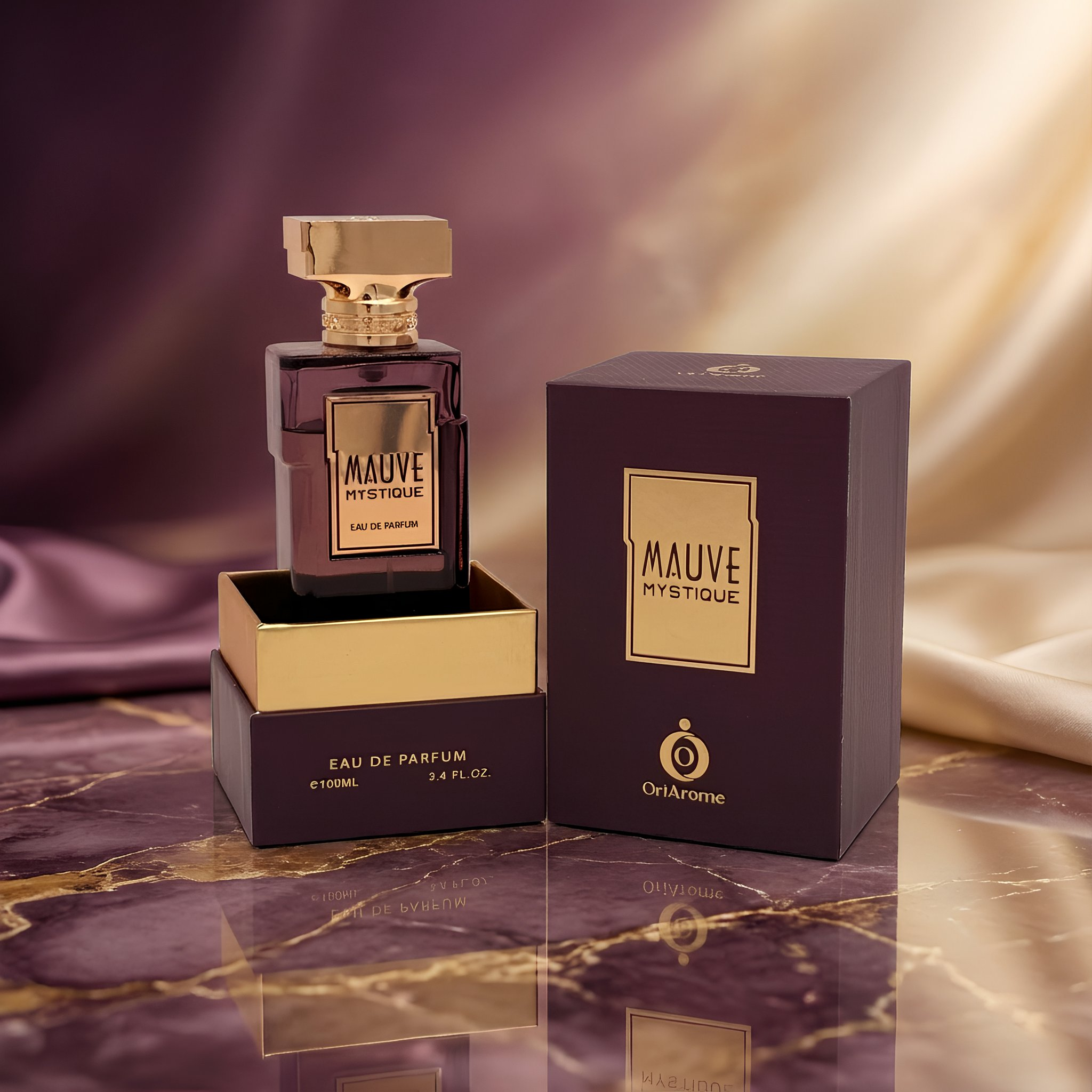 Ori Arome Mauve Mystique Eau De Parfum Spray For Unisex 3.4 Ounce