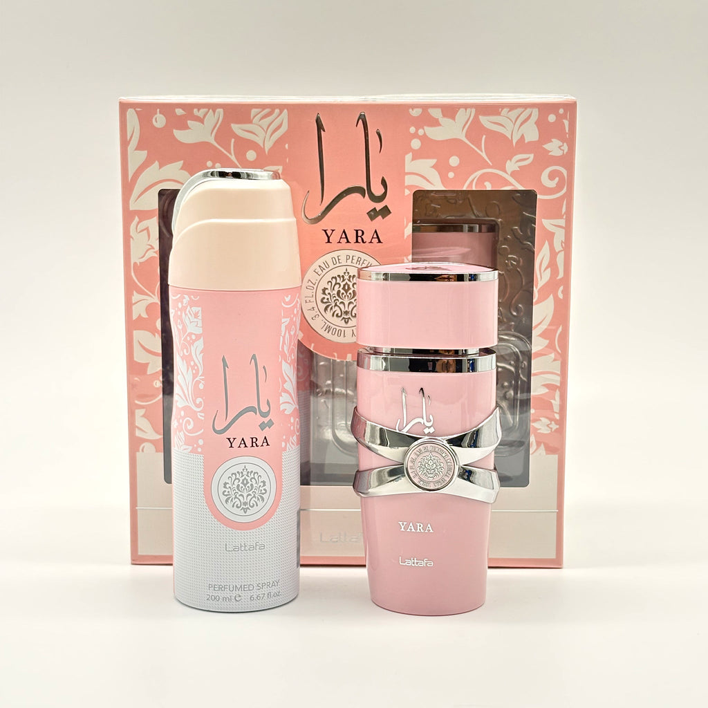 Lattafa 2 Pc Set Yara Candy 3.4 Pz Edp + Yara Candy Body Spray 200 ml
