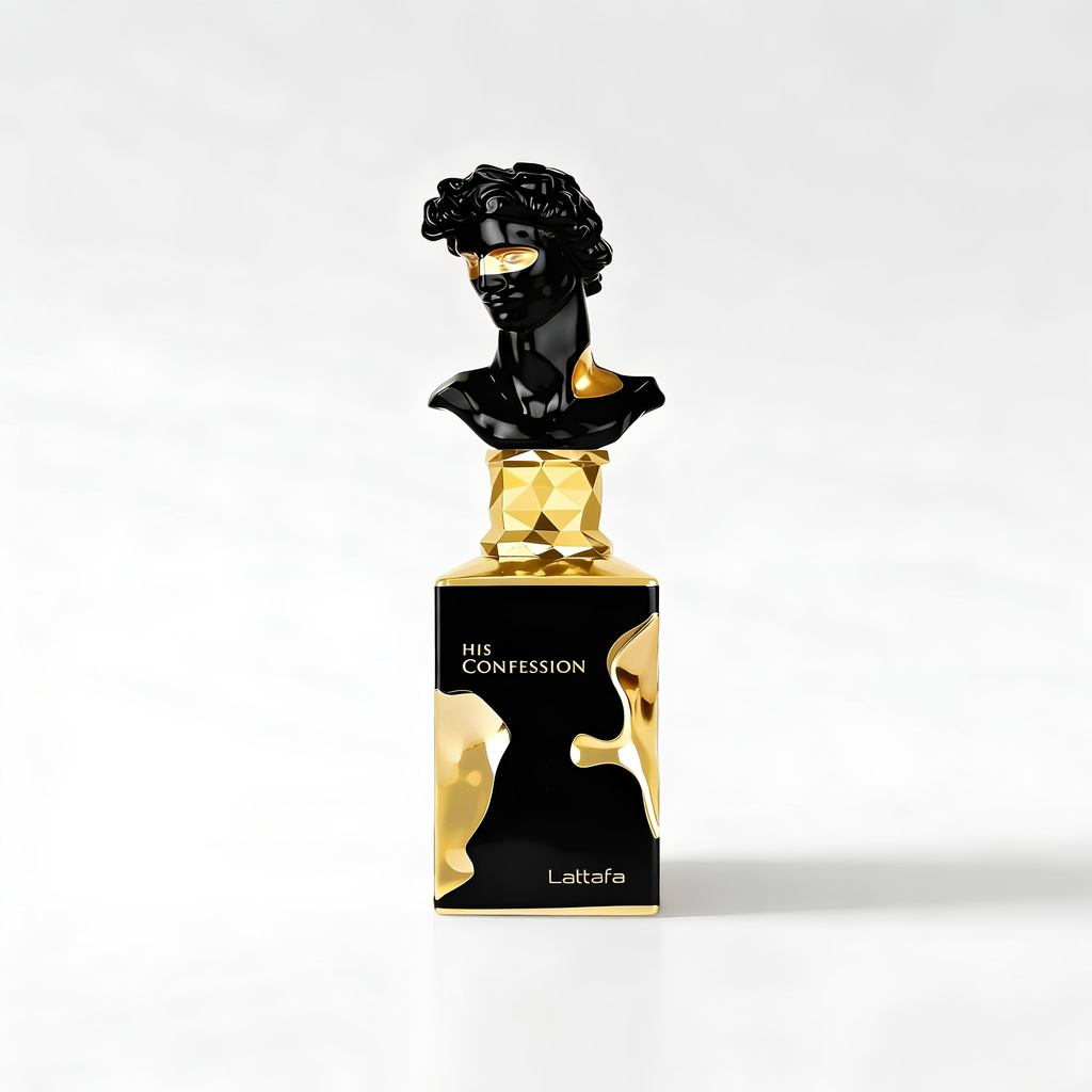 Lattafa His Confession for Men Eau de Parfum Spray, 3.4 Ounce