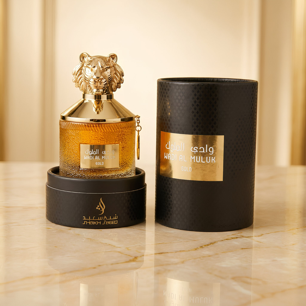 Ori Arome Wadi Al Muluk Gold Eau De Parfum Spray For Men 3.4 Ounce