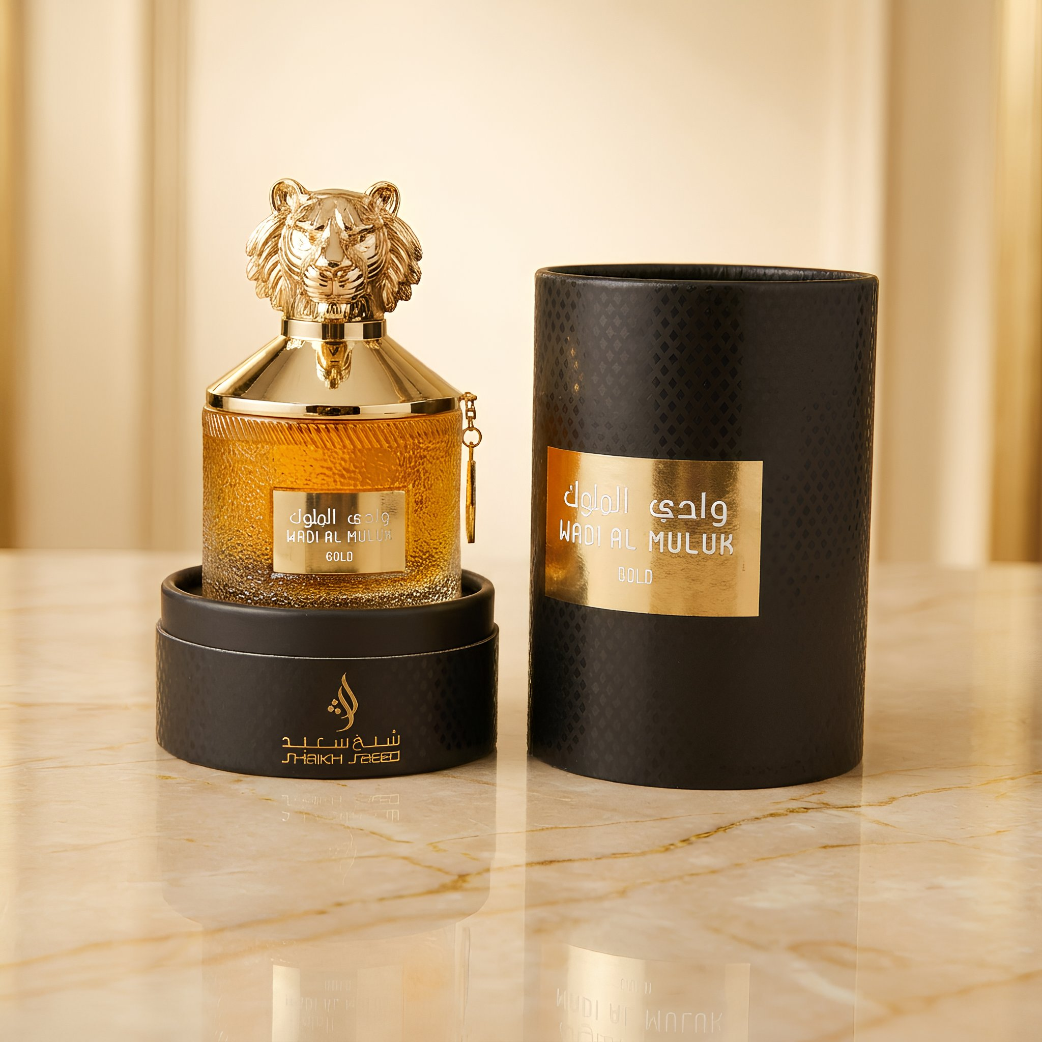 Ori Arome Wadi Al Muluk Gold Eau De Parfum Spray For Men 3.4 Ounce