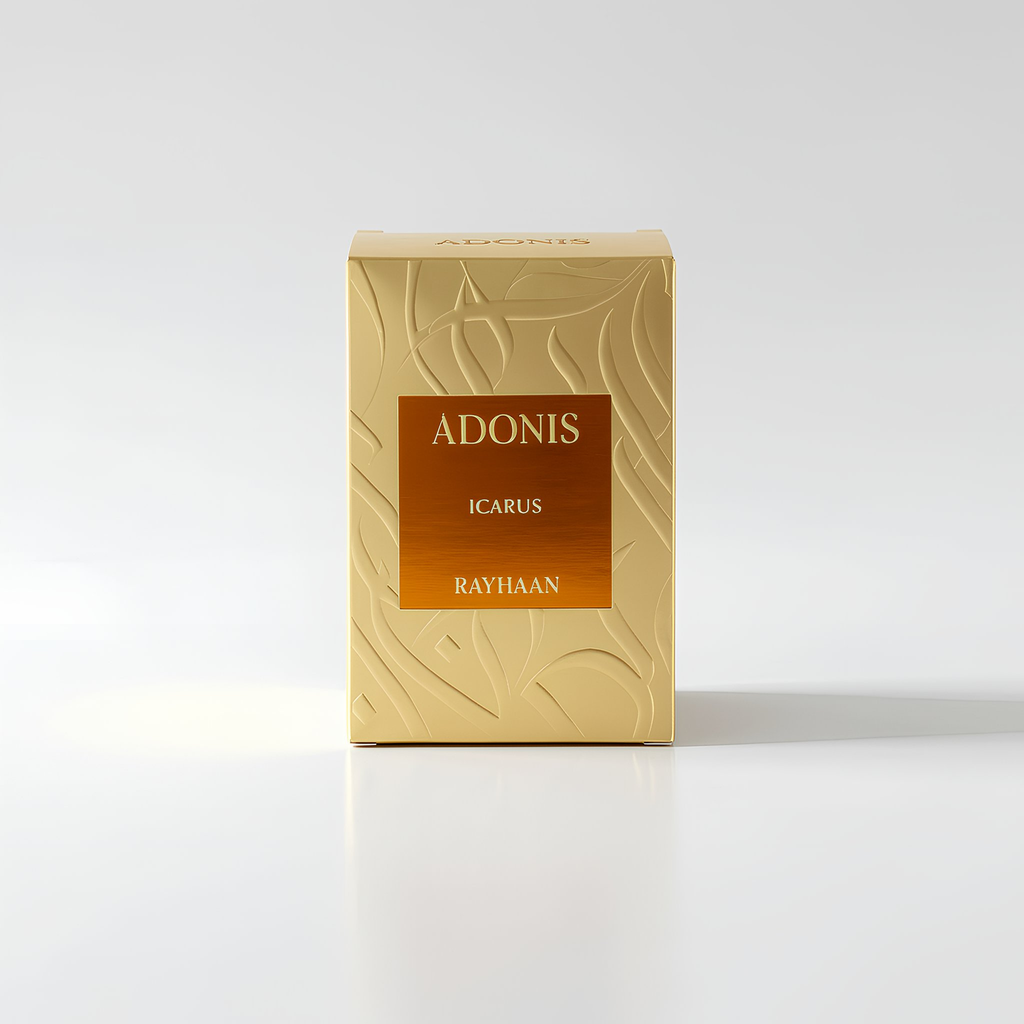 Rayhaan Adonis Icarus Eau de Parfum Spray for Men, 3.4 Ounce