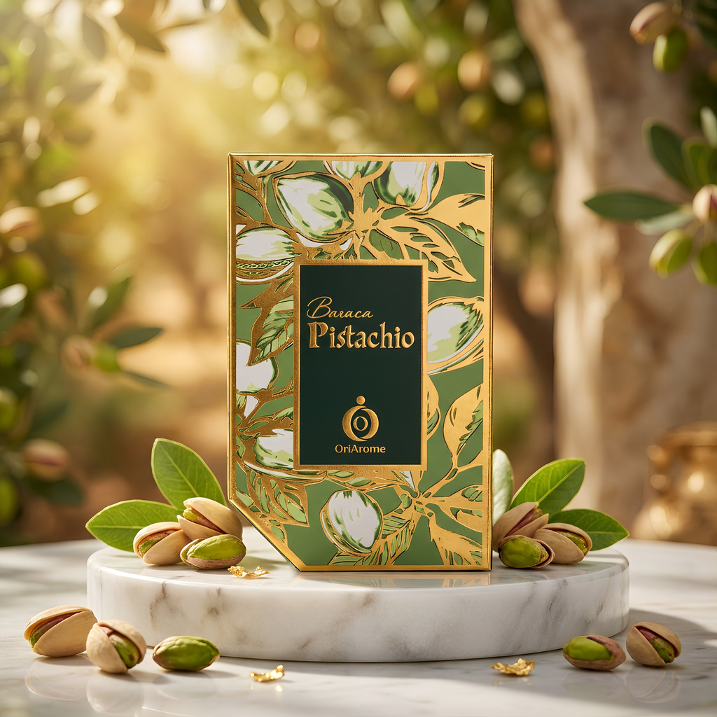 Ori Arome Baraca Pistachio Eau De Parfum Spray For Unisex 3.4 Ounce