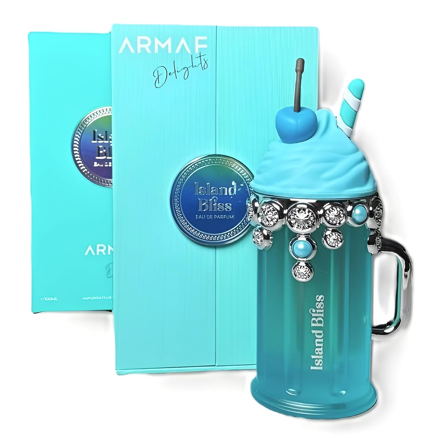 Armaf Delights Island Bliss Eau de Parfum Spray for Men 3.4 Ounce