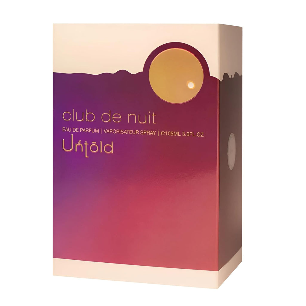 Armaf Club De Nuit Untold Eau de Parfum Spray for Men 3.6 Ounce