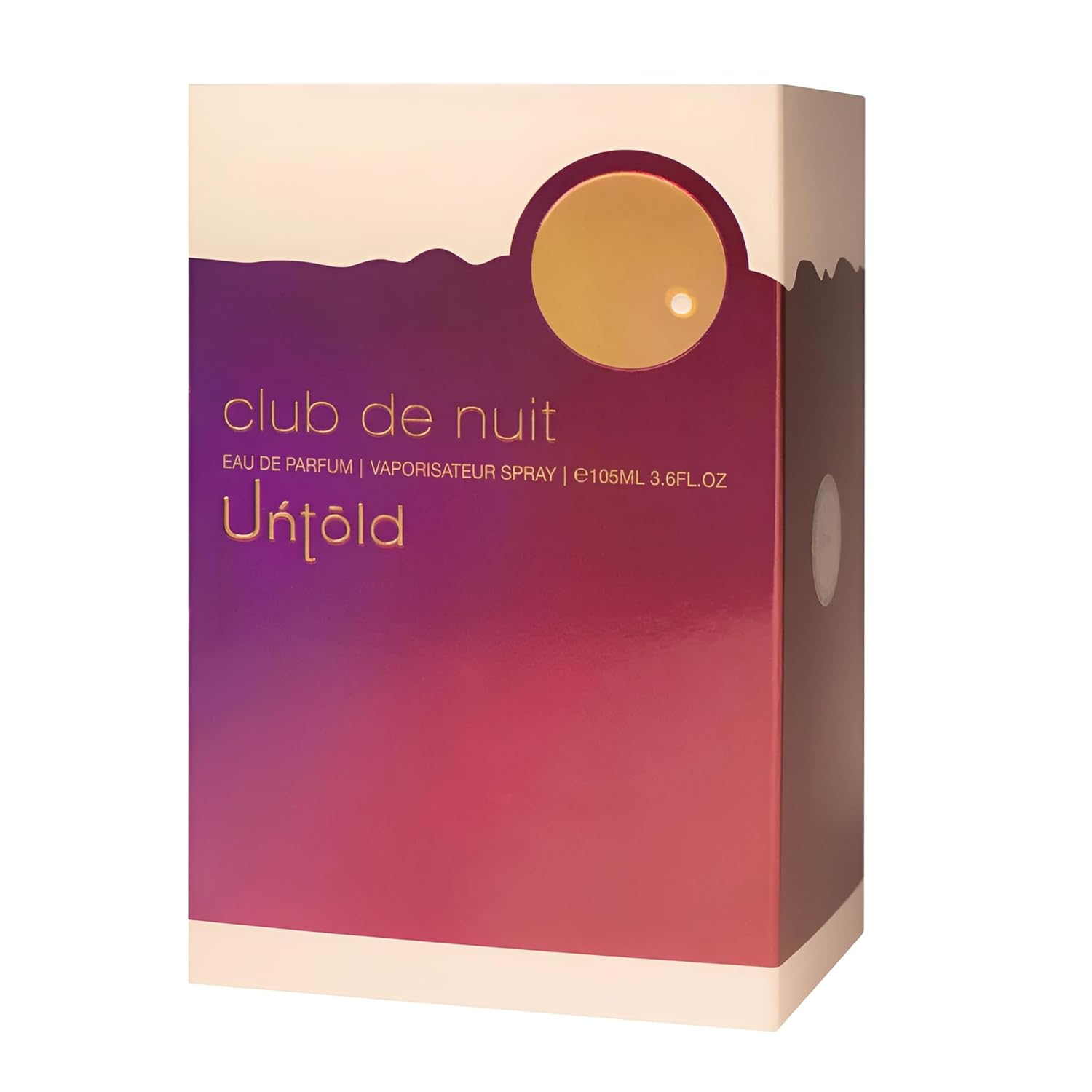 Armaf Club De Nuit Untold Eau de Parfum Spray for Men 3.6 Ounce