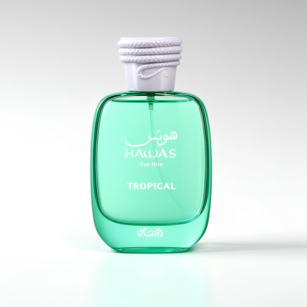 Rasasi Hawas Tropical Eau De Parfum Spray for Men, 3.4 Ounce