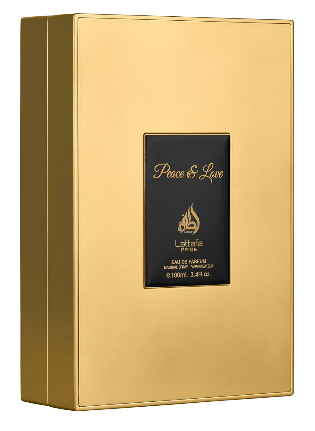 Lattafa Pride Peace & Love for Unisex Eau de Parfum Spray, 3.4 Ounce