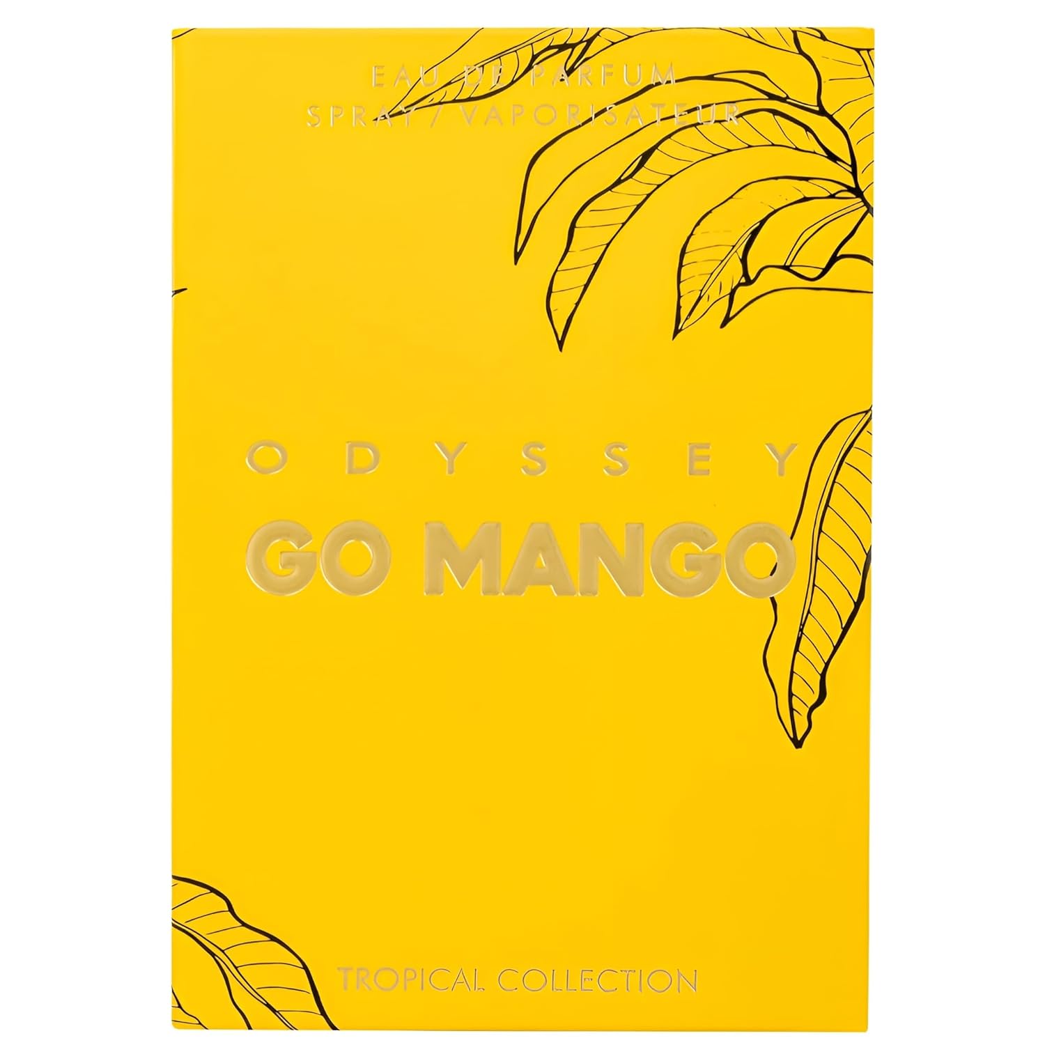 Armaf Odyssey Go Mango Tropical Collection Eau de Parfum Spray for Unisex 3.4 Ounce