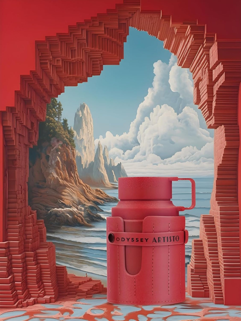 Armaf Odyssey Artisto The Red Edition Eau de Parfum Spray for Unisex 3.40 Ounce