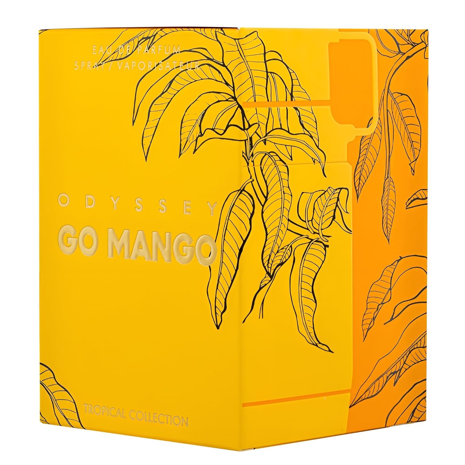 Armaf Odyssey Go Mango Tropical Collection Eau de Parfum Spray for Unisex 3.4 Ounce
