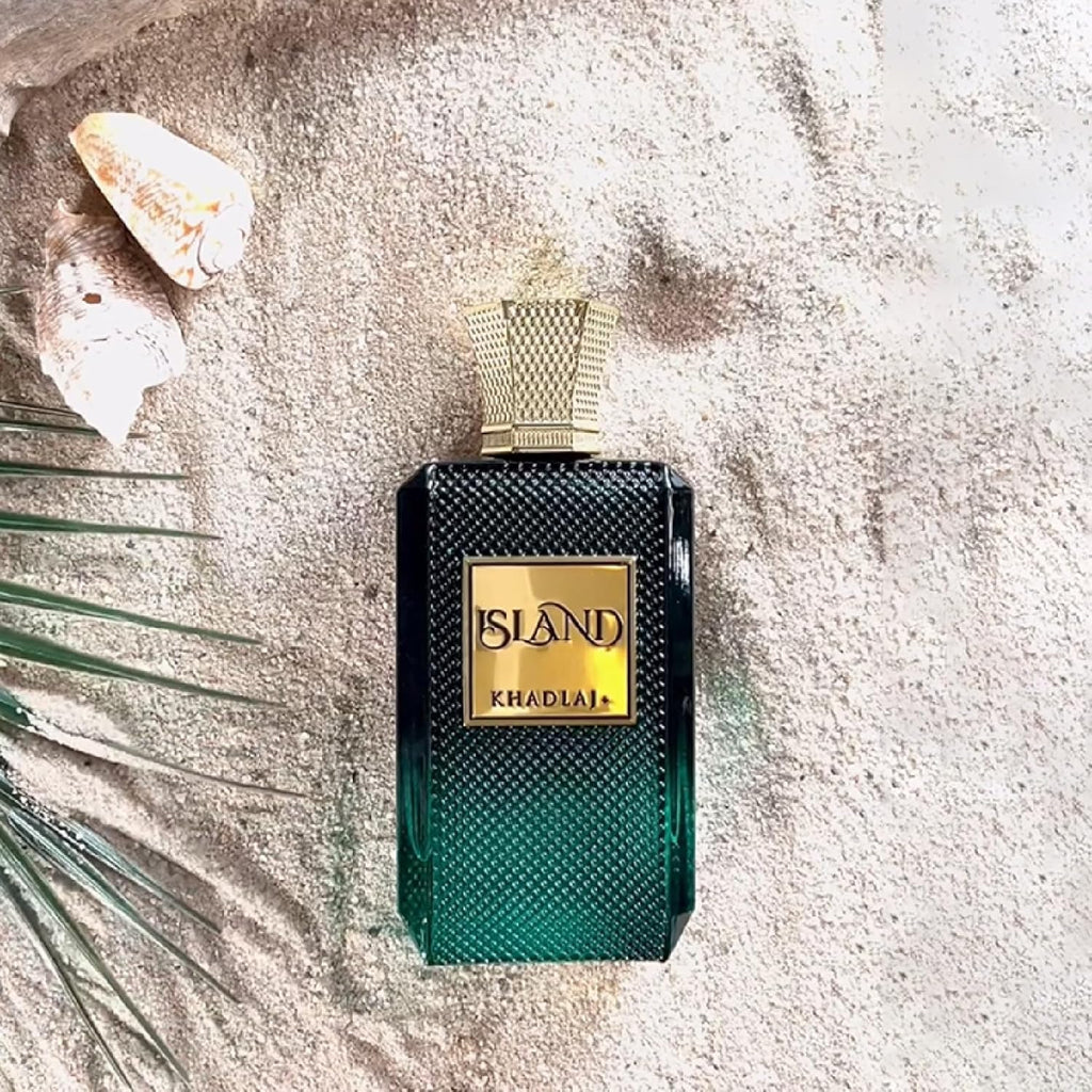 Khadlaj Island Extrait de Parfum Spray for Unisex, 3.4 Ounce