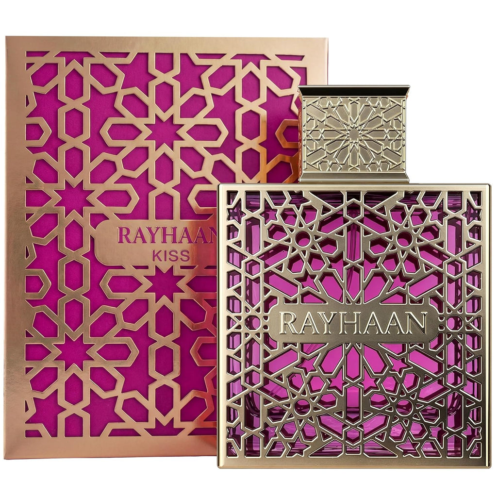 Rayhaan Kiss Eau de Parfum Spray for Women, 3.4 Ounce