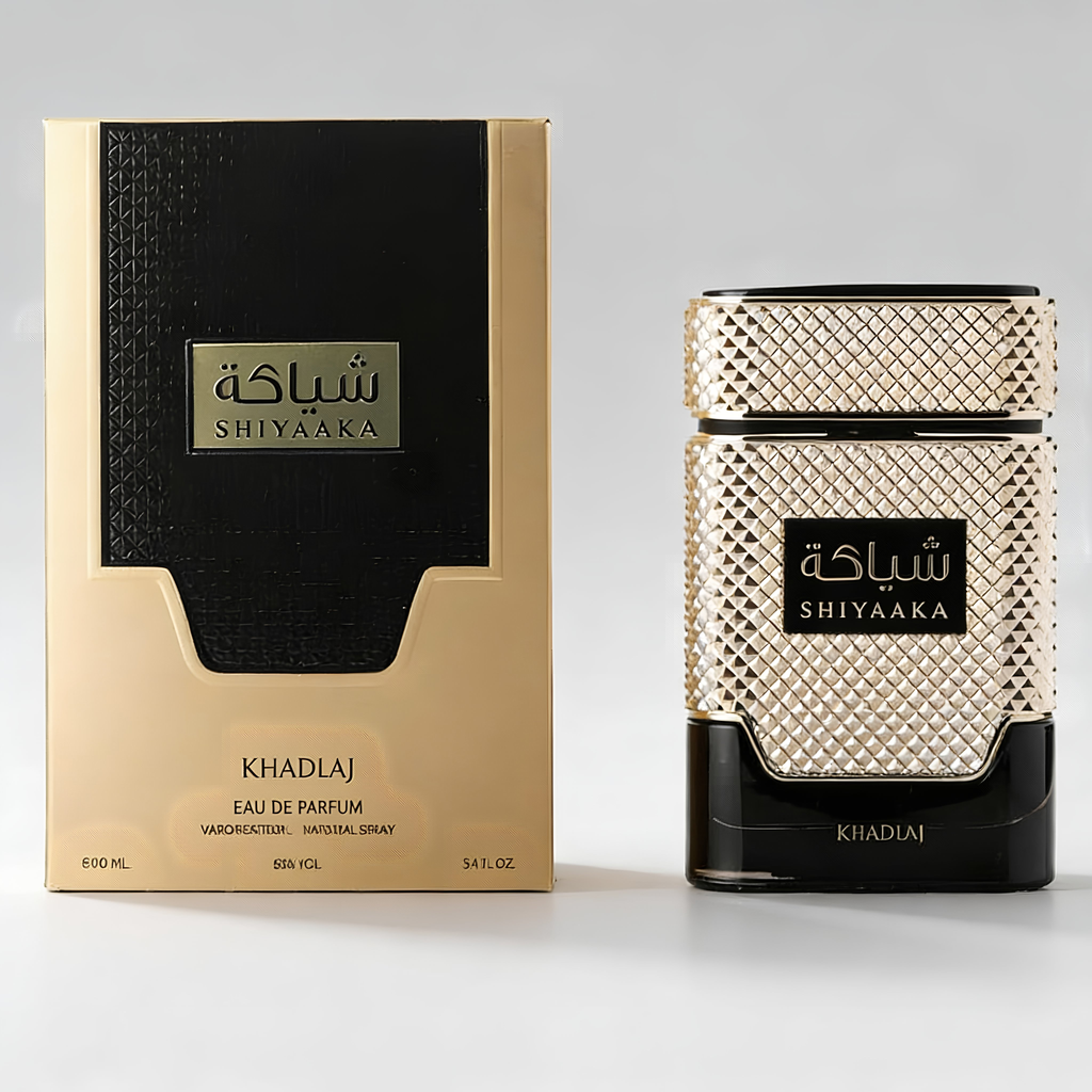 Khadlaj Shiyaaka Gold Eau De Parfum Spray for Women, 3.4 Ounce