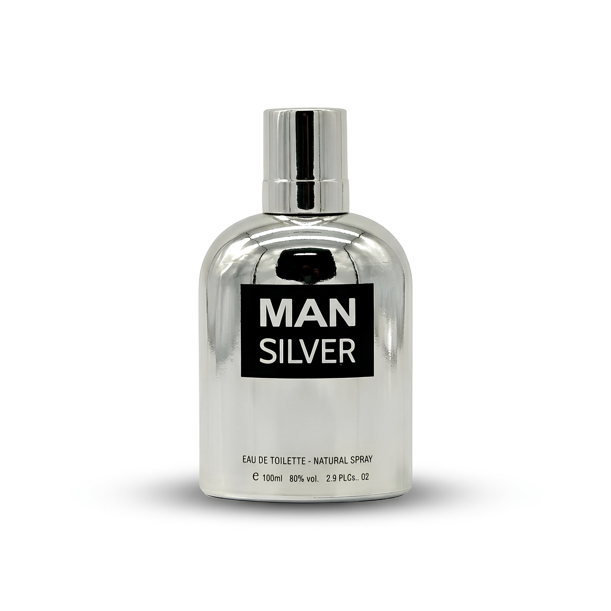 Bernard Dimitri Man Silver Eau De Parfum Spray For Men 3.4 Ounce