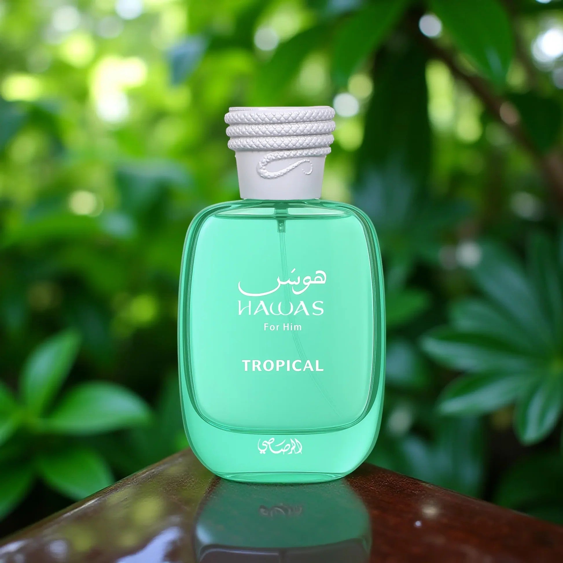 Rasasi Hawas Tropical Eau De Parfum Spray for Men, 3.4 Ounce