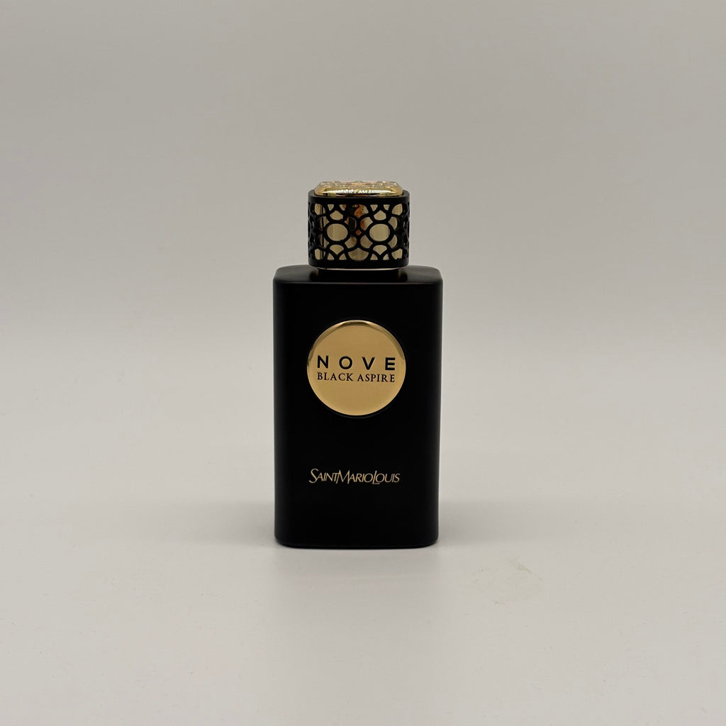 Saint Mario Louis Nove Black Aspire Eau De Parfum Spray For Unisex 3.4 Ounce