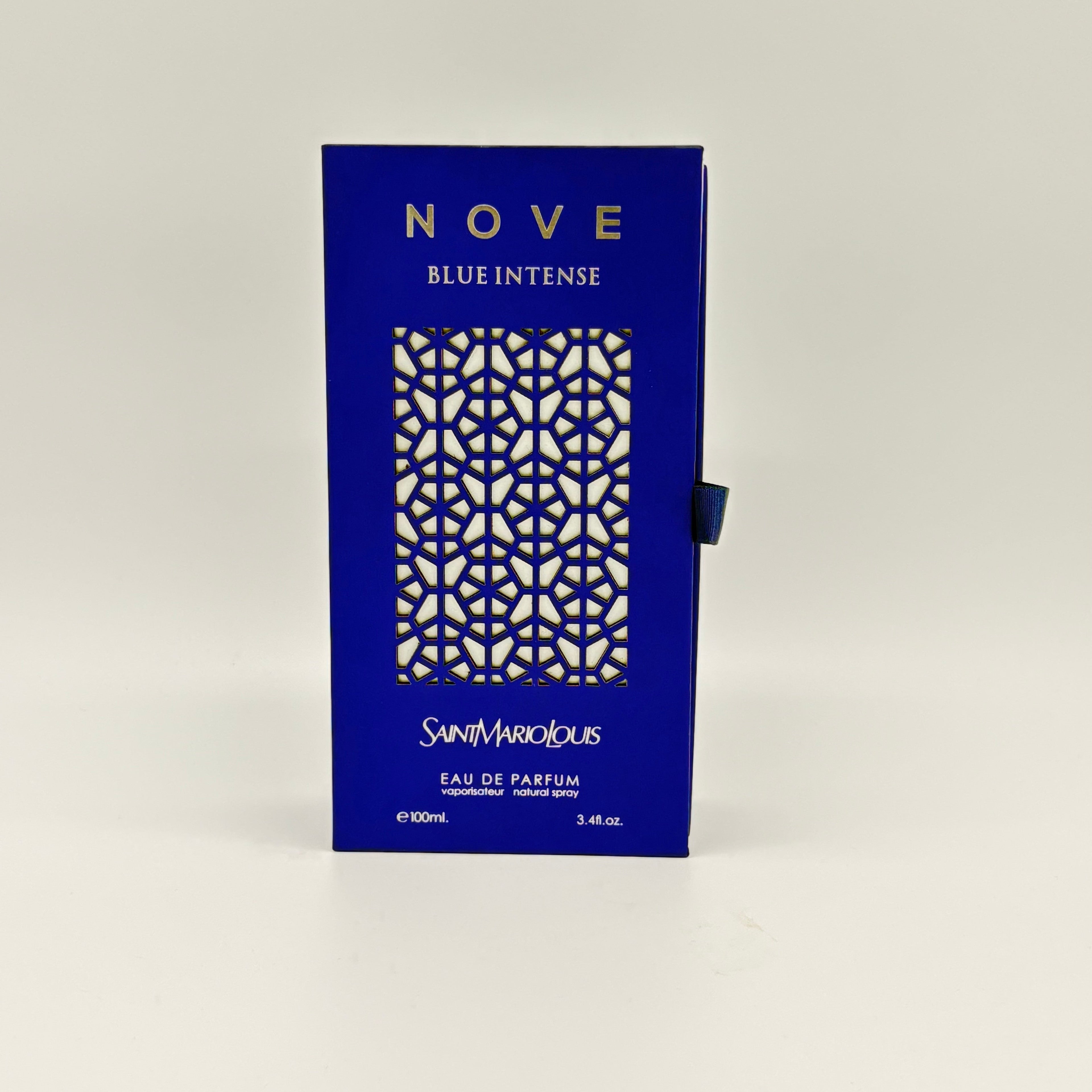 Saint Mario Louis Nove Blue Intense Eau De Parfum Spray For Unisex 3.4 Ounce