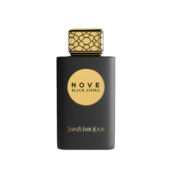 Saint Mario Louis Nove Black Aspire Eau De Parfum Spray For Unisex 3.4 Ounce