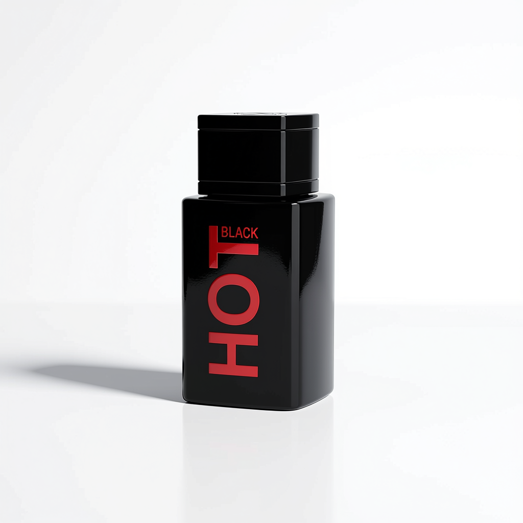 Bernard Dimitri Hot Black Eau De Parfum Spray For Men 3.4 Ounce