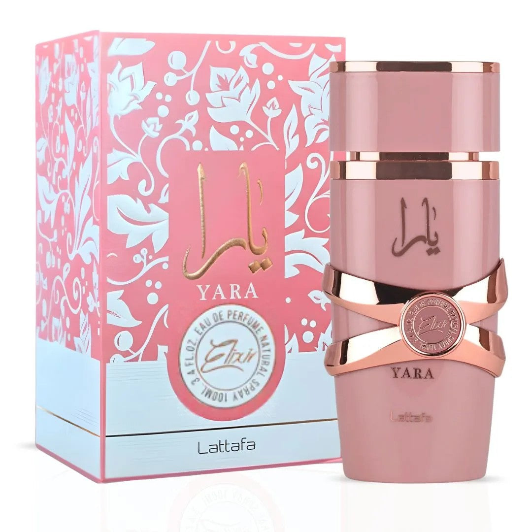 Lattafa Yara Elixir Eau De Parfum Spray for Women 3.4 Ounce